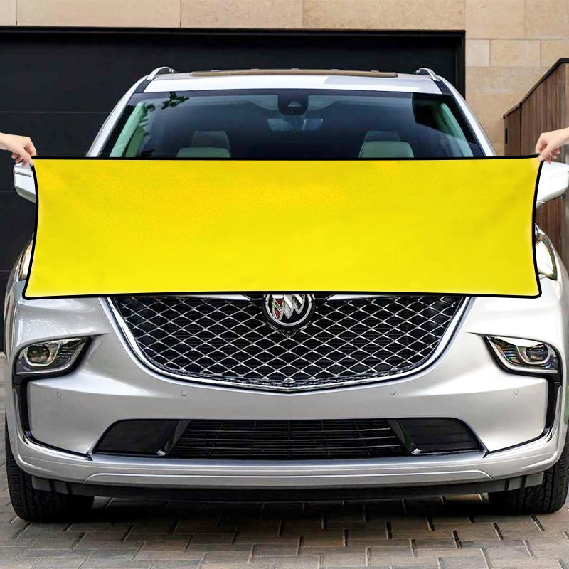 Mikrofaser Auto-Handtuch 160×60 cm – 400GSM, beidseitig saugstark